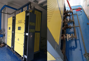 遼寧生物發(fā)酵1噸電磁蒸汽鍋爐項(xiàng)目